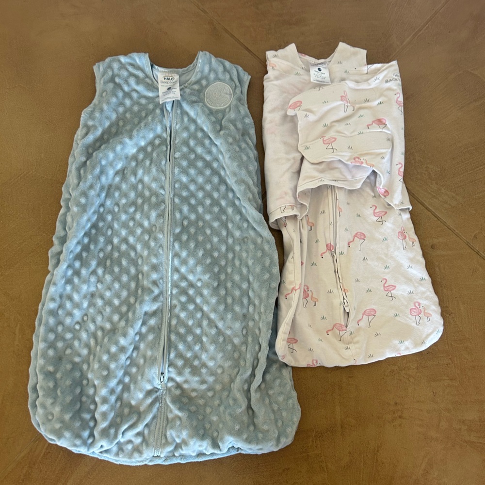 Halo Sleep Sack Swaddle and Sleep Sack Transition Set